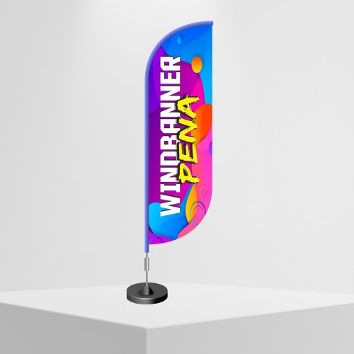 Wind Banner | Modelo Pena | 170x47cm