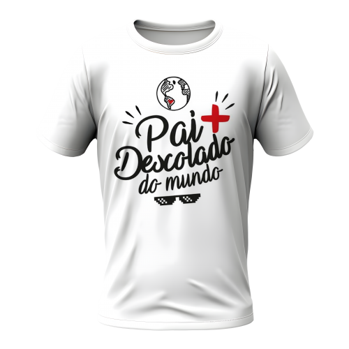 Camisa Algodão 30.1 PREMIUM | Personalizada em DTF A4 | Frente ou Verso